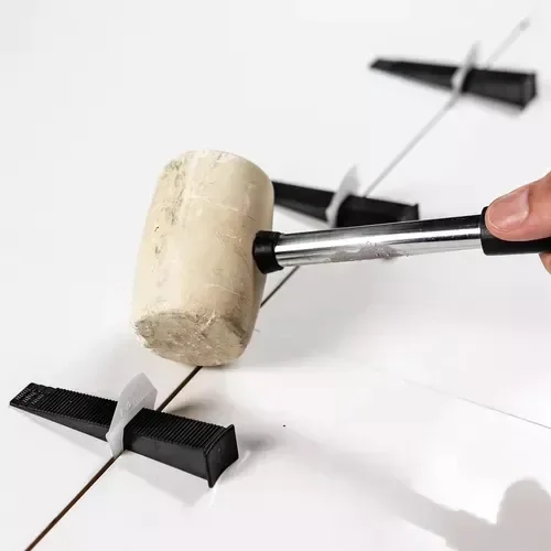 Espaçador Nivelador de Piso com 100 Peças Tamanho: 1.0mm Titanium - 1