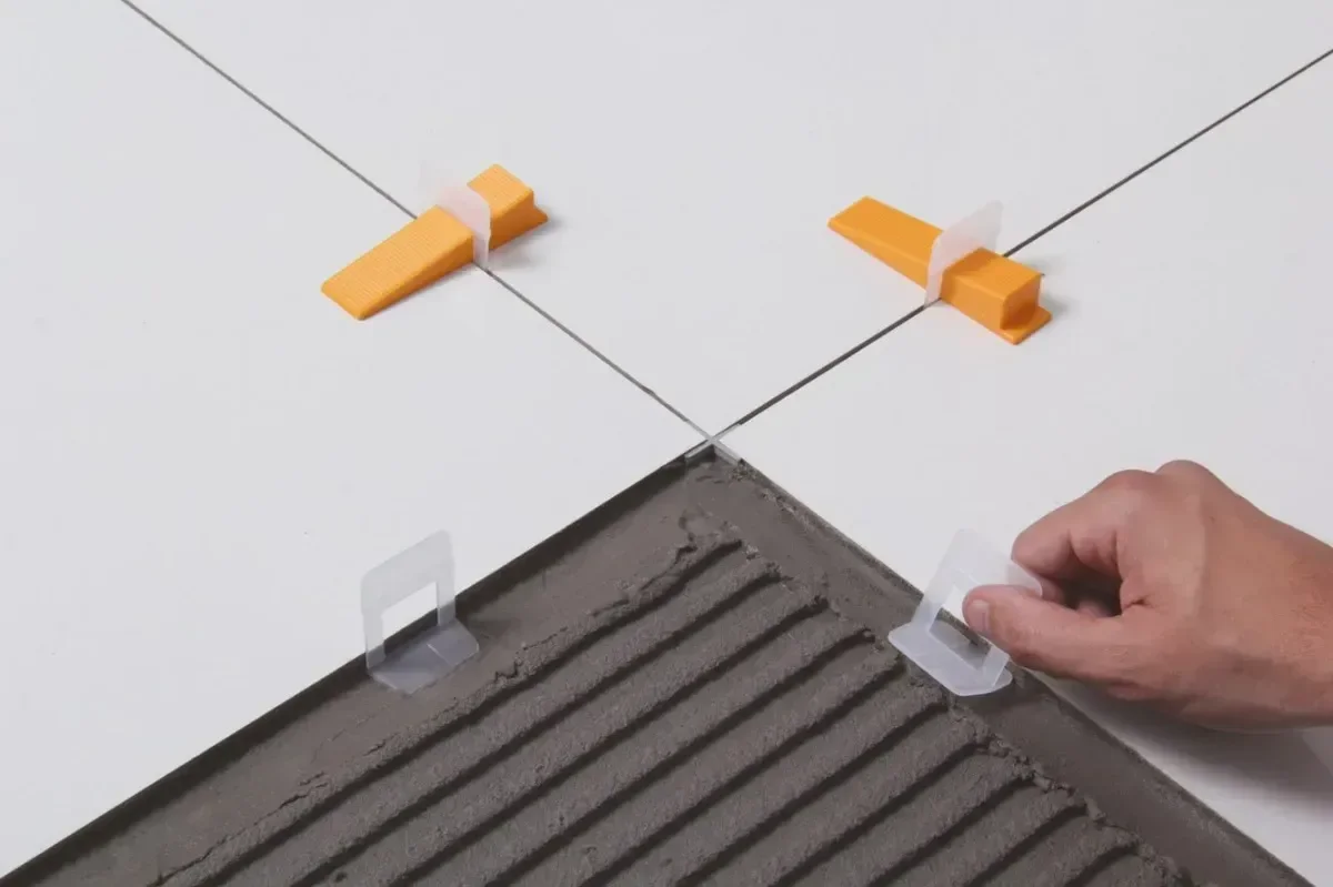 Espaçador Nivelador de Piso com 100 Peças Tamanho: 1.0mm Titanium - 5