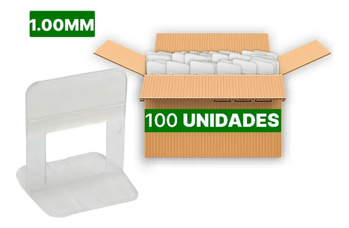 Ver imagem 4 de Espaçador Nivelador de Piso com 100 Peças Tamanho: 1.0mm Titanium