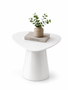 Ver imagem 1 de Mesa Lateral Orgânica Canya 50 cm - Laca Branco