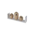 Ver imagem 5 de Prateleira com Aba Estilo 3 Peças - Dicarlo Branco