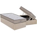 Ver imagem 1 de Conjunto Box Baú Solteiro: Colchão Espuma Orthoflex D33 Milão + Base Crc Suede Clean(88x188)