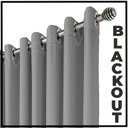 Ver imagem 4 de Cortina Blackout Blecaute Quarto 7,00 X 2,80 Napoli Cinza