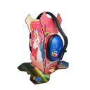 Ver imagem 2 de Kit Suporte para Abafador de Ruidos 11db Unicórnios com Abafador Azul Coleção Tea e Amor Nsupdino6