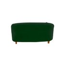 Ver imagem 6 de Namoradeira Sofá Feijão Cancún 130cm Orgânica Suede Verde