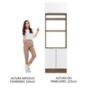 Ver imagem 7 de Torre Quente 70 Cm 3 Portas Rustic/Branco Veludo