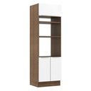Ver imagem 1 de Torre Quente 70 Cm 3 Portas Rustic/Branco Veludo