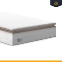 Ver imagem 2 de Cama Box com Colchão de Molas Ensacadas Pillow Top Neve + Auxiliar de Espuma Unique Solteiro 88cm