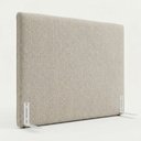 Ver imagem 1 de Cabeceira para Cama Box Queen Size Mirella 160cm Moderna com Frame Bouclê Bege - Desk Design