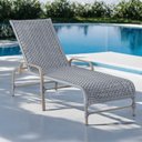 Ver imagem 1 de Espreguiçadeira Corda Náutica em Alumínio para Piscina Edícula Catar