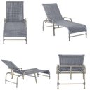 Ver imagem 4 de Espreguiçadeira Corda Náutica em Alumínio para Piscina Edícula Catar