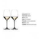 Ver imagem 7 de Kit 12 Taças Cristal Original Vinho Riesling Bouza Grigio