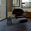 Ver imagem 2 de Poltrona Womb Chair Preta Linn Design Decor