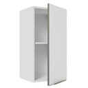 Ver mais imagens de Armário Aéreo Madesa Lux 35 cm 1 Porta Branco/Branco Veludo