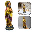 Ver imagem 3 de Imagem Sagrado Coração de Jesus Dourado Elegance Resina 30 Cm