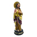 Ver imagem 5 de Imagem Sagrado Coração de Jesus Dourado Elegance Resina 30 Cm