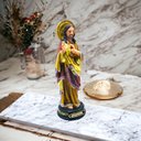 Ver imagem 2 de Imagem Sagrado Coração de Jesus Dourado Elegance Resina 30 Cm