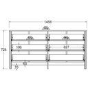 Ver imagem 7 de Comoda para Quarto 6 Gavetas 146 Cm Dm221 Diamond Dtall