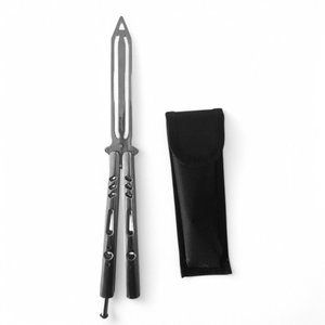 Canivete Butterfly Aço Inox Prateado Bsl-4/5 Treinamento:prata