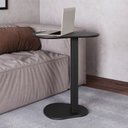 Ver imagem 1 de Mesa Auxiliar Orgânica 60cm Preto Fosco - Dalla Costa