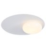 Plafon Nobile Off White / Opalino (d)42cm (a)10cm 1xled 12w 3000k 600lm Bella - 1
