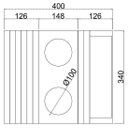 Ver imagem 6 de Kit Bandeja Esteira Porta Copos Braço Sofá Apoio Veludo L/c