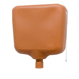 Caixa de Descarga Elevada 9L Marrom Astra - 1