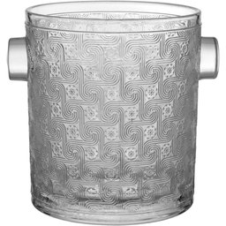 Balde Gelo 16x17x15cm 3l Vidro Transp - 1