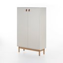 Ver imagem 3 de Armário Baixo Kaki 86cm X 34cm - Tauari Off White Suave