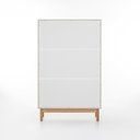Ver imagem 4 de Armário Baixo Kaki 86cm X 34cm - Tauari Off White Suave