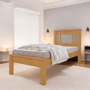 Ver imagem 1 de Cama Solteiro Aconchegante Sophia Naturalle e Off White