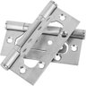 Dobradiça Porta Sobrepor 3 Peças de Aço Inox Mais Resistente Facil Negocio Importadora Dobra100_3pçs - 4