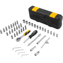 Ver imagem 5 de Jogo de Soquetes Sextavados Encaixe 1/4" 46 Peças Vonder