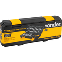 Ver imagem 4 de Jogo de Soquetes Sextavados Encaixe 1/4" 46 Peças Vonder