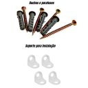 Ver imagem 6 de 2 Prateleira MDF Preto bonecas Barbie brinquedo 60x20x7