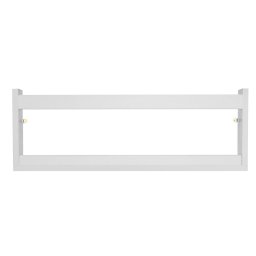 2 Prateleira MDF Preto bonecas Barbie brinquedo 60x20x7 - 3