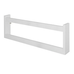 2 Prateleira MDF Preto bonecas Barbie brinquedo 60x20x7 - 4