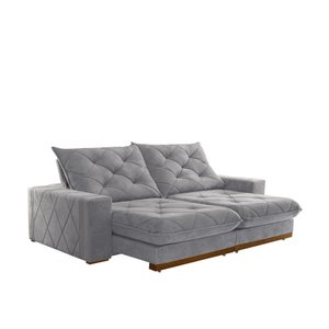 Sofá Retrátil Muzambinho 1,80m 2 Lugares Molas Ensacadas Txr