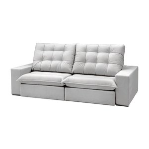 Sofá Sydney Bipartido 2,00:linho Off Mescla