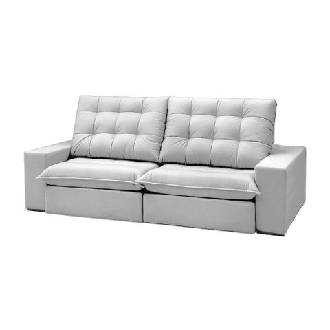 Sofá Sydney Bipartido 2,00:linho Off Mescla