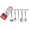 Conjunto Utensílios de Cozinha 6 Peças Inox Euro Home - Inox - 2