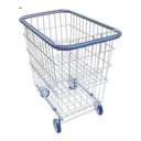 Ver imagem 1 de Carrinho para Condomínio 215 Litros com Repartição Lateral para Volumes Prata Premium Colchões