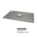 Ver imagem 2 de Tampa para Cuba Gastronômica de Inox GN 1/1 Frigopro