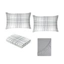 Ver imagem 5 de Jogo de Cama King Size 100% Algodão 200 Fios Fiori - 7524-1