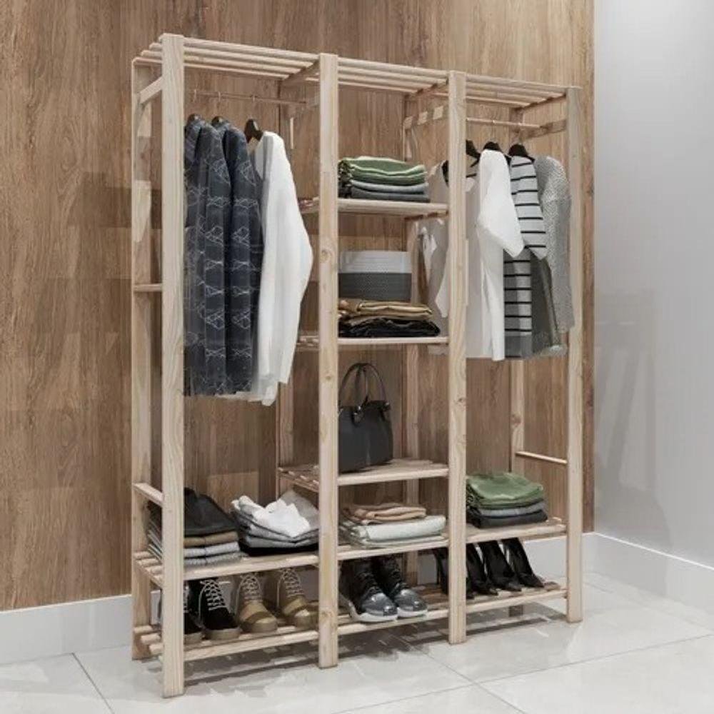 Estante Vertical Organizadora Moderno Closet - 5