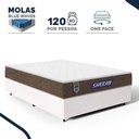 Ver imagem 2 de Cama Box com Colchão Gazin de Molas Ensacadas One Face Air Light Casal 138cm