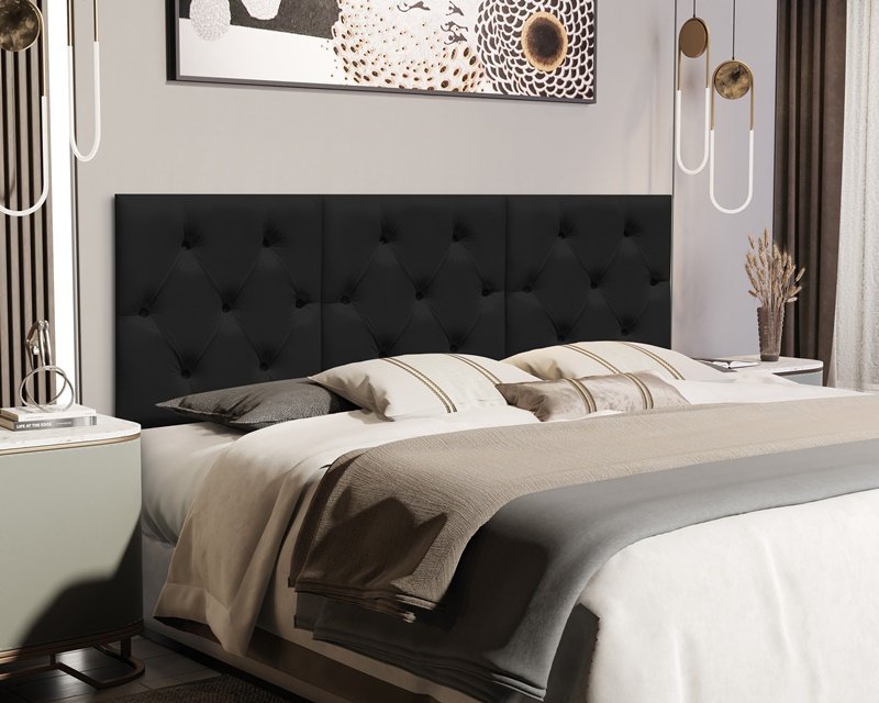 Cabeceira Capitone Vegas Cama Queen 1,60m Preta é boa?
