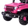 Carro Elétrico Infantil Jipe Off-road Rosa 12v com Controle Remoto Zippy - 3