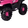 Carro Elétrico Infantil Jipe Off-road Rosa 12v com Controle Remoto Zippy - 5