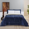 Edredom Queen Coberdrom Sherpa/mantinha Everest 1 Peça - Marinho Bia Enxovais Coberdrom Everest - 3